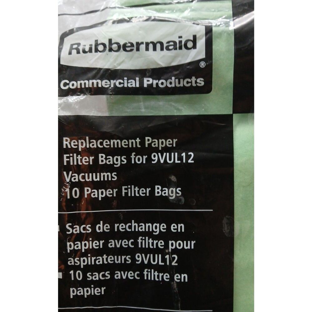 Rubbermaid Vacuum Bags 9VUL12